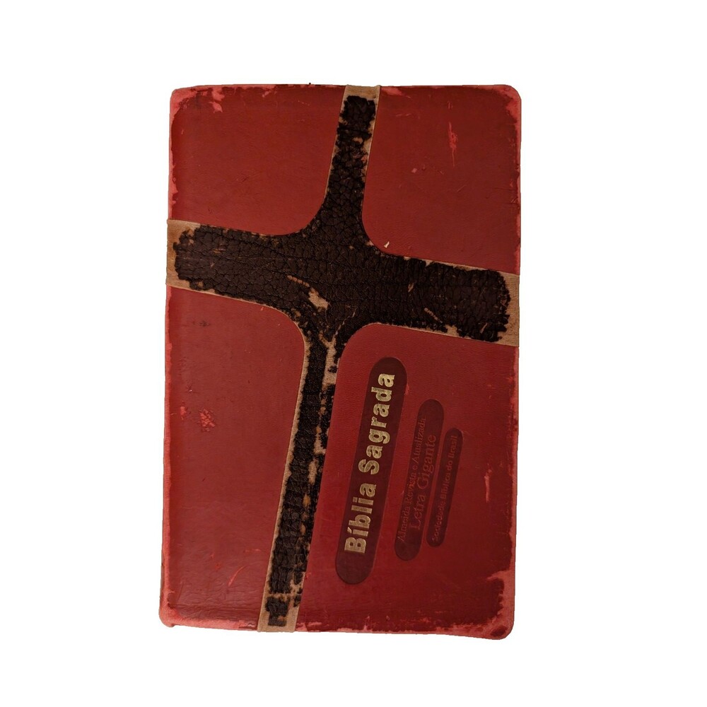 Biblia Sagrada Almeida Revista Atualizada Letra Gigante Portuguese Bible SBB